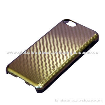 Carbon Fiber Mobile Phone Case for iPhone 5 with IML Technology